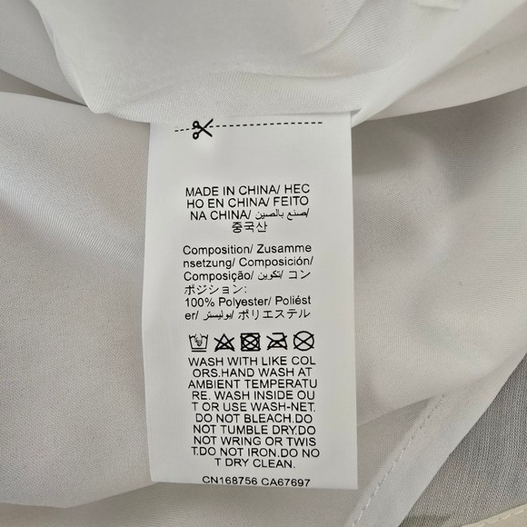 🆕️ *NWT* Anewsta Floral Maxi Dress Ivory Sheer Long Sleeve Party Cocktail M - Picture 15 of 16